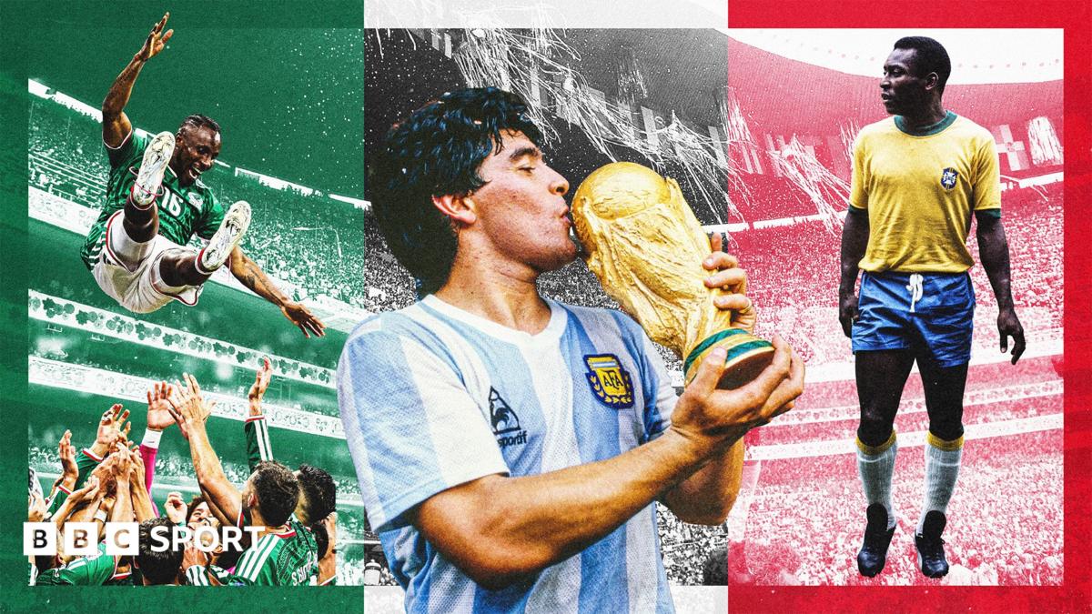 England enter the Azteca - where football kings are crowned