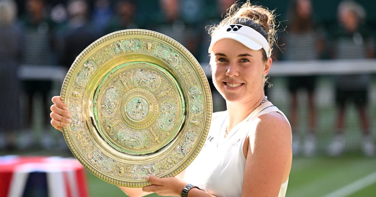 Noskova defeats Muchova in Wimbledon final to record first Grand Slam title