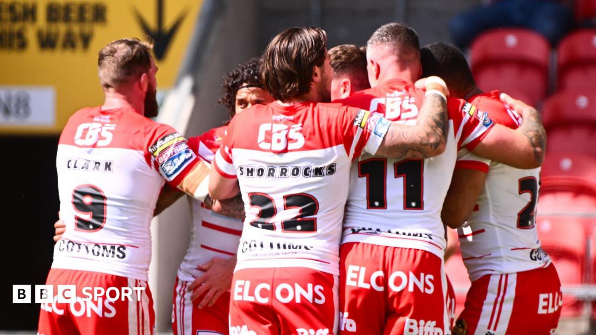 St Helens end losing run with win over Huddersfield