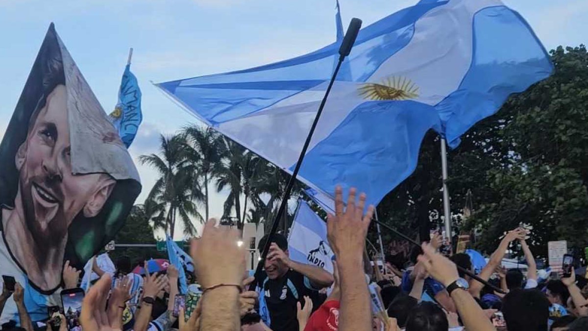 Argentina fans revel in Messi’s Miami homecoming before Cape Verde match