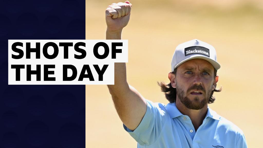 'Can you believe it?' - Best shots from final round of The Open