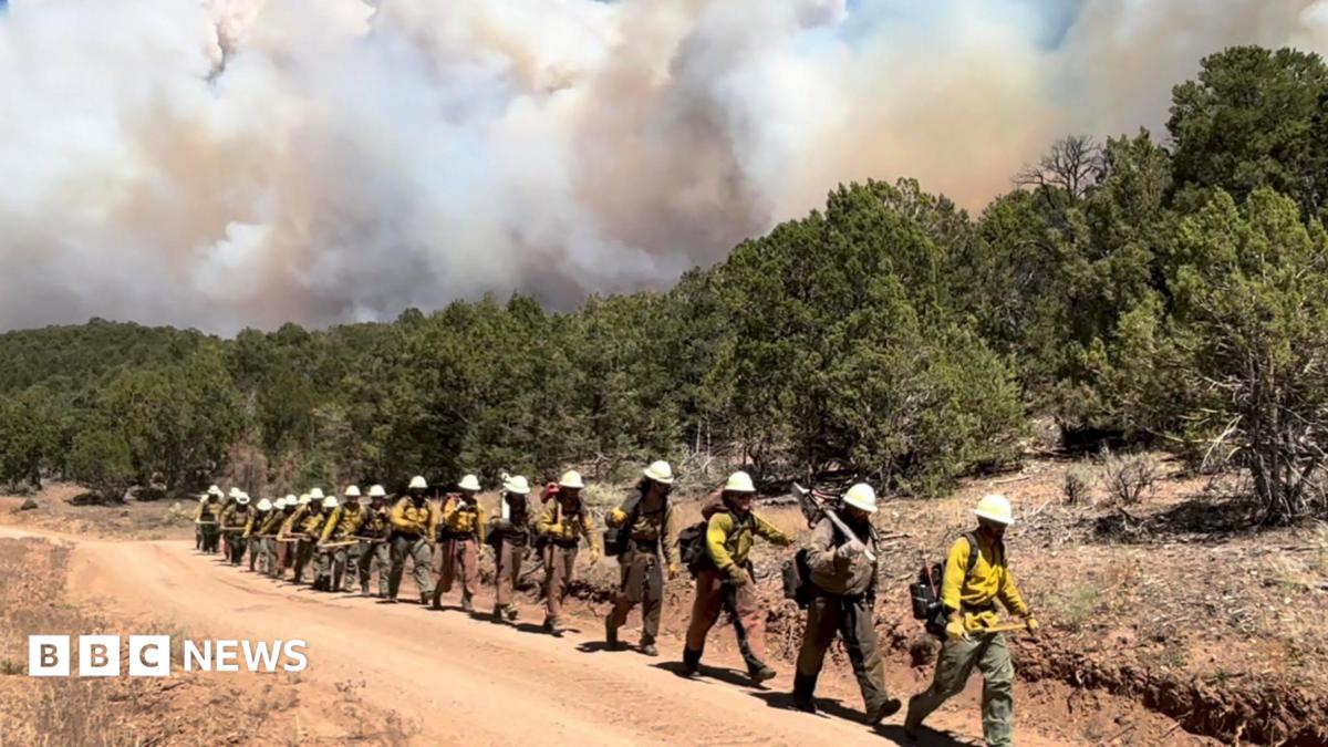 Three firefighters die battling huge wildfires on Colorado-Utah border