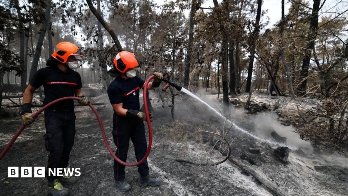 Volunteer firefighter suspected of starting devastating France forest fire