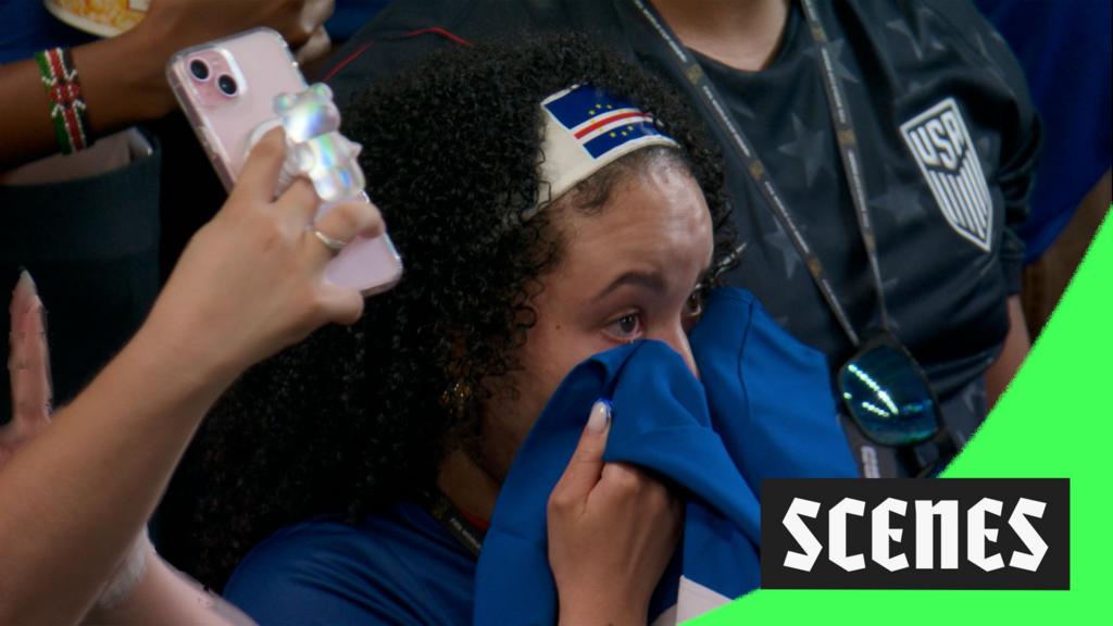 'The fairytale continues!' Emotional scenes as Cape Verde qualify for last 32