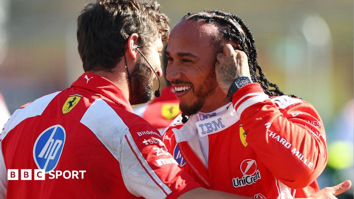 Hamilton takes pole for Silverstone sprint race