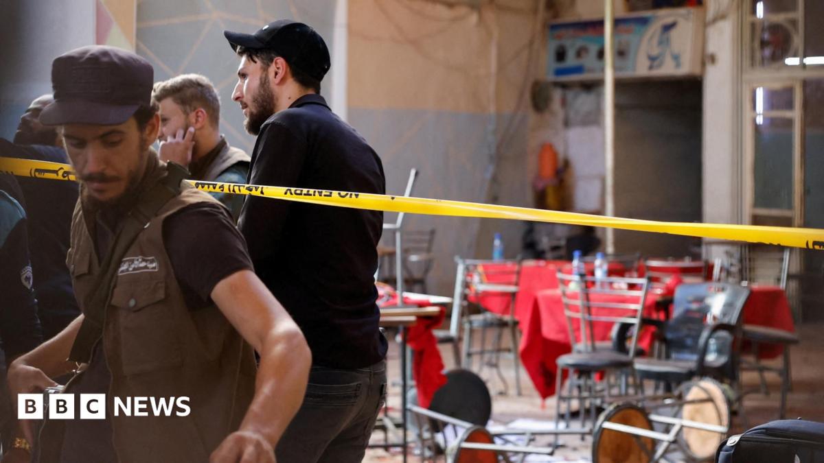 Bomb blast at Damascus cafe kills six, Syrian state media say
