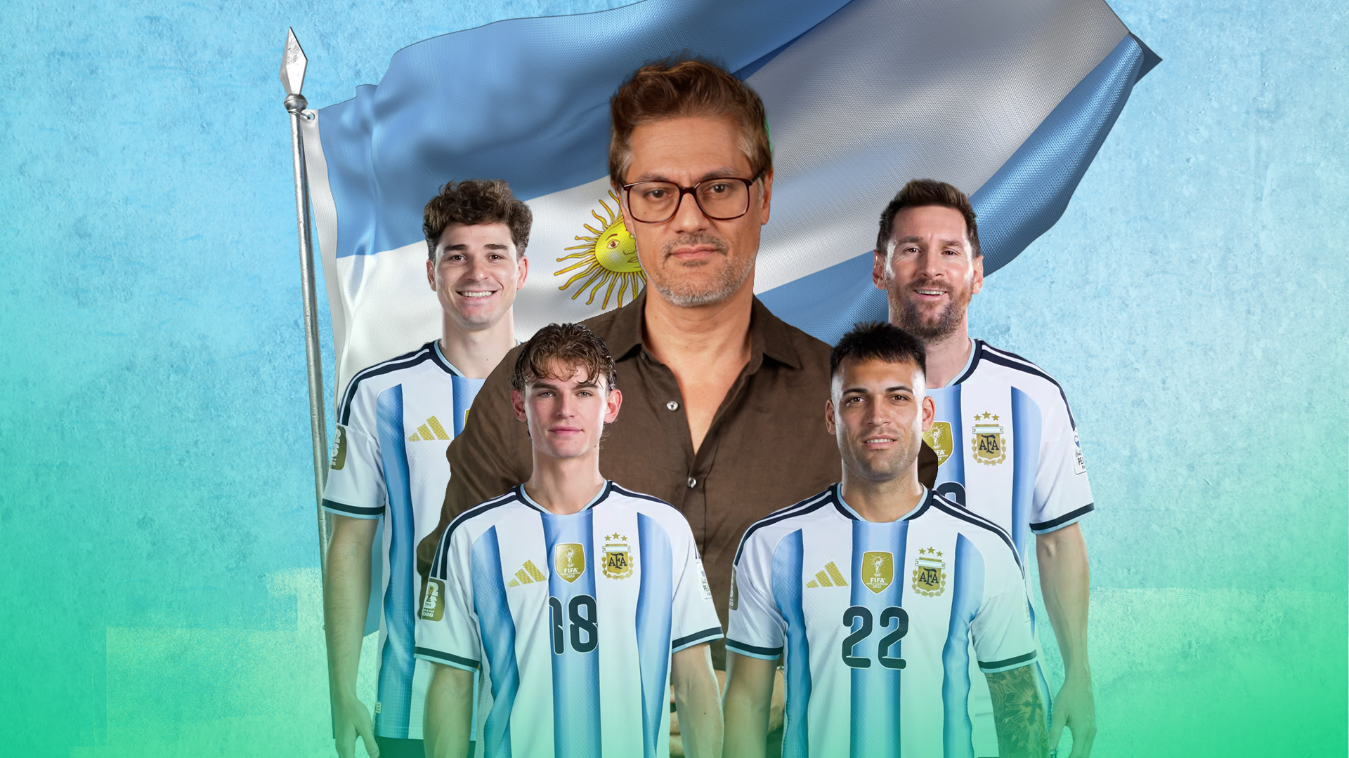 Why is Argentina’s football team so white?