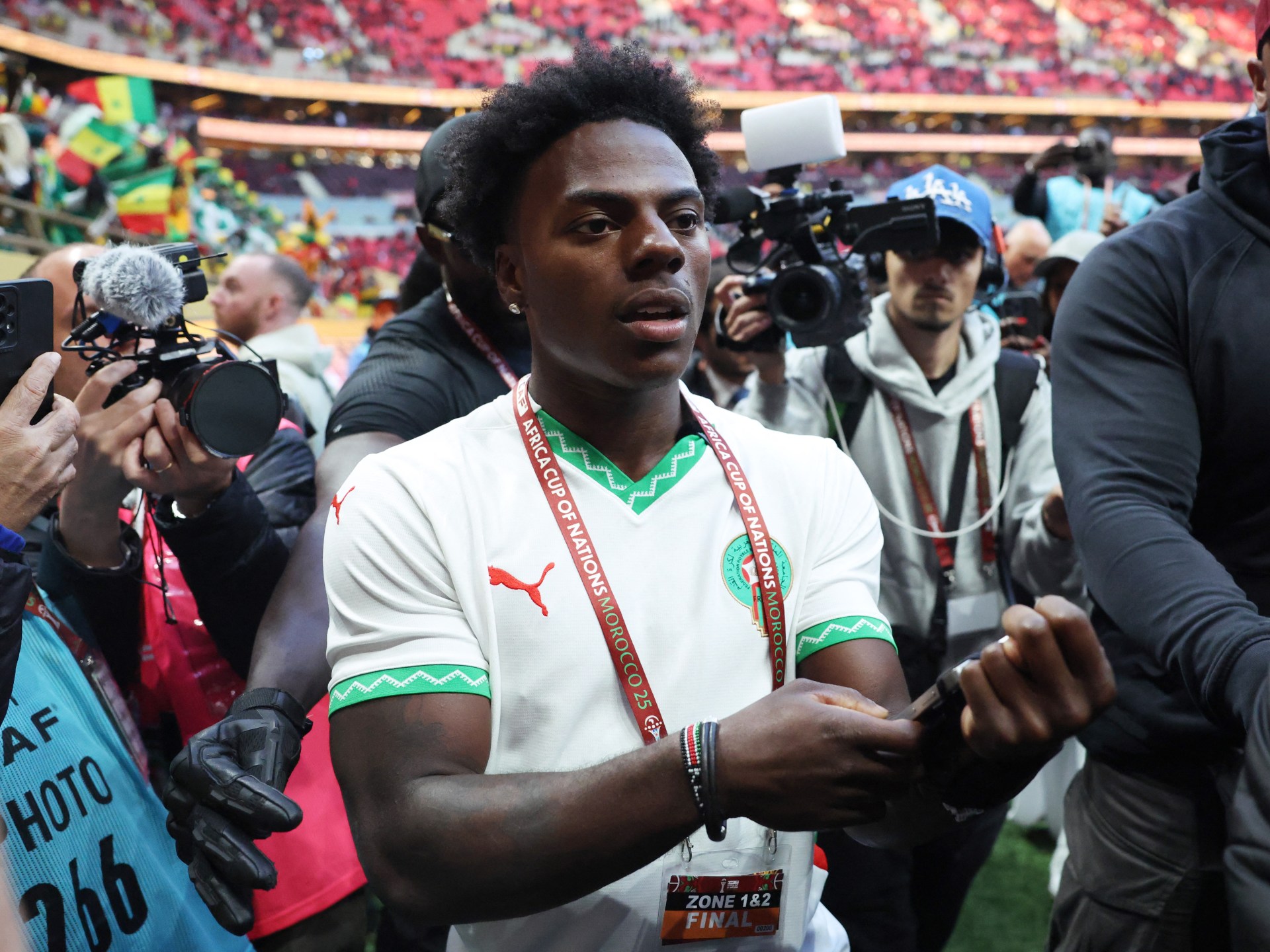 FIFA condemns fan’s racist attack on IShowSpeed at Argentina World Cup match