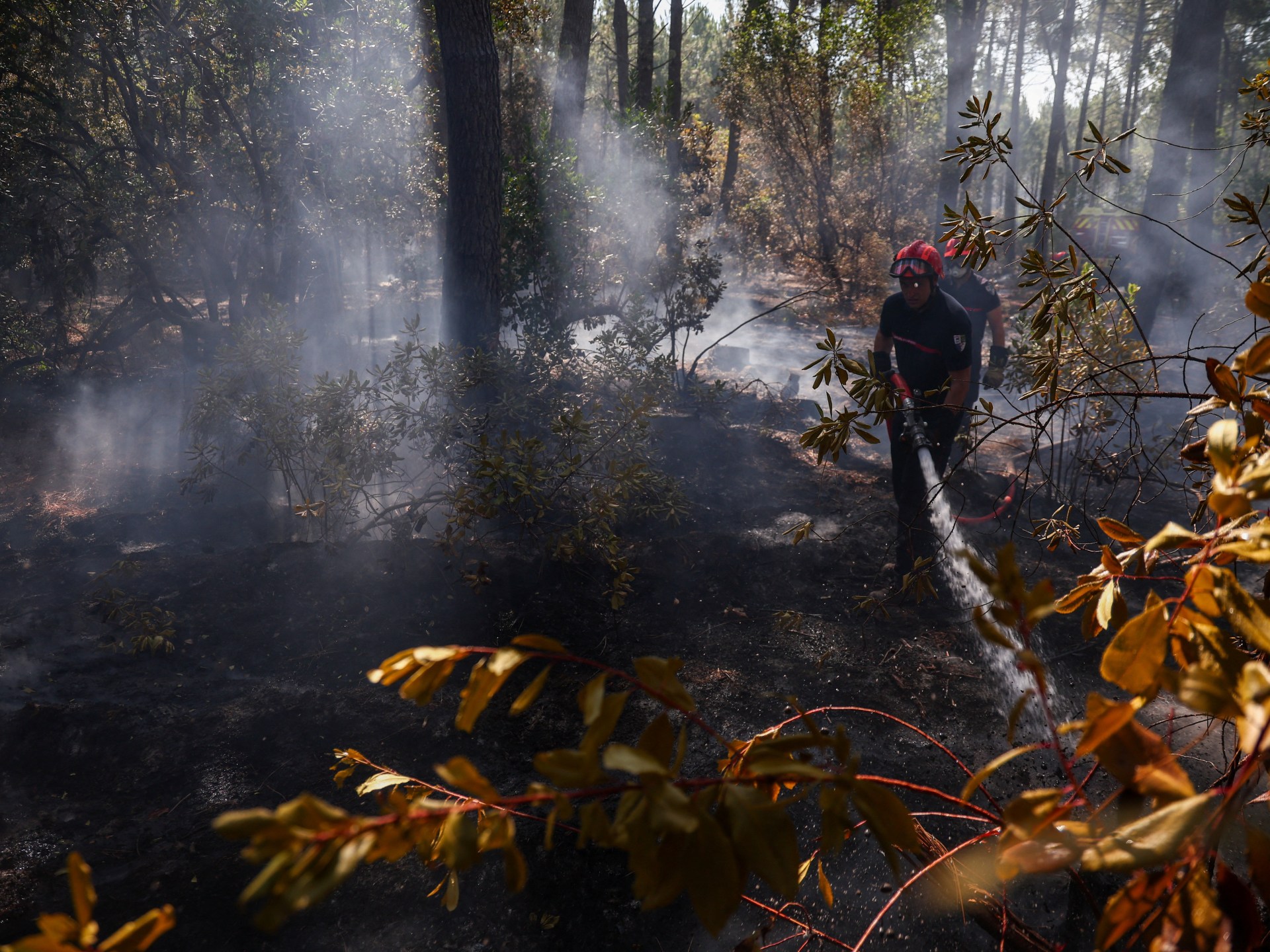 France and Spain brace for heatwave that could worsen raging wildfires
