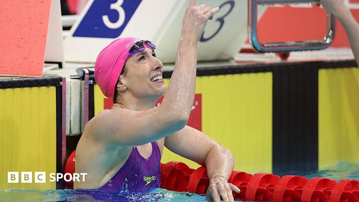 Firth breaks own S14 100m backstroke world record