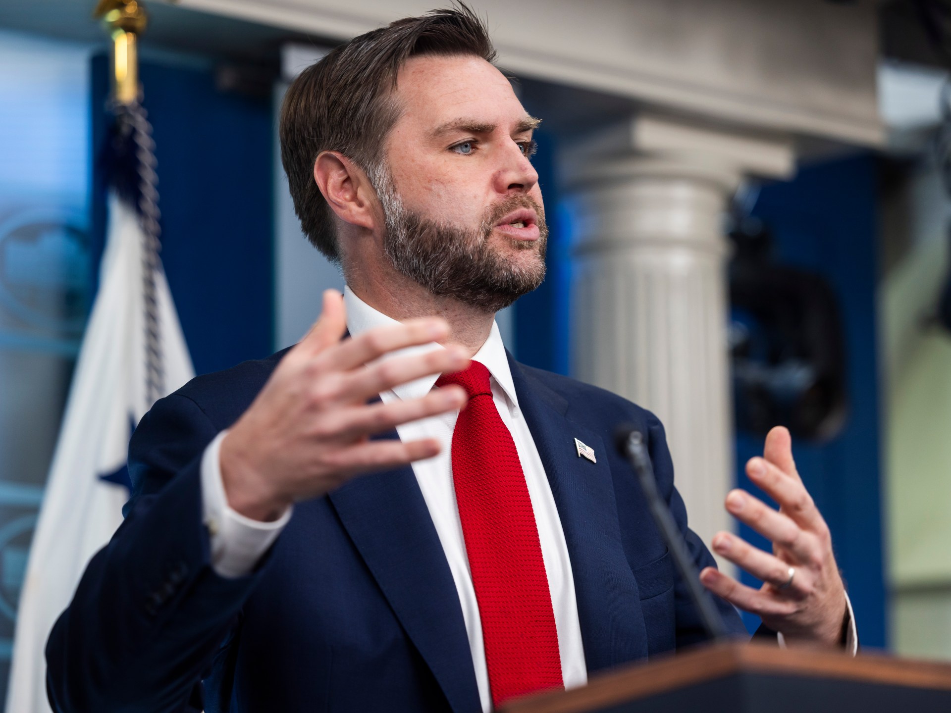 Iran war live: JD Vance defends Iran deal as US says naval blockade lifted
