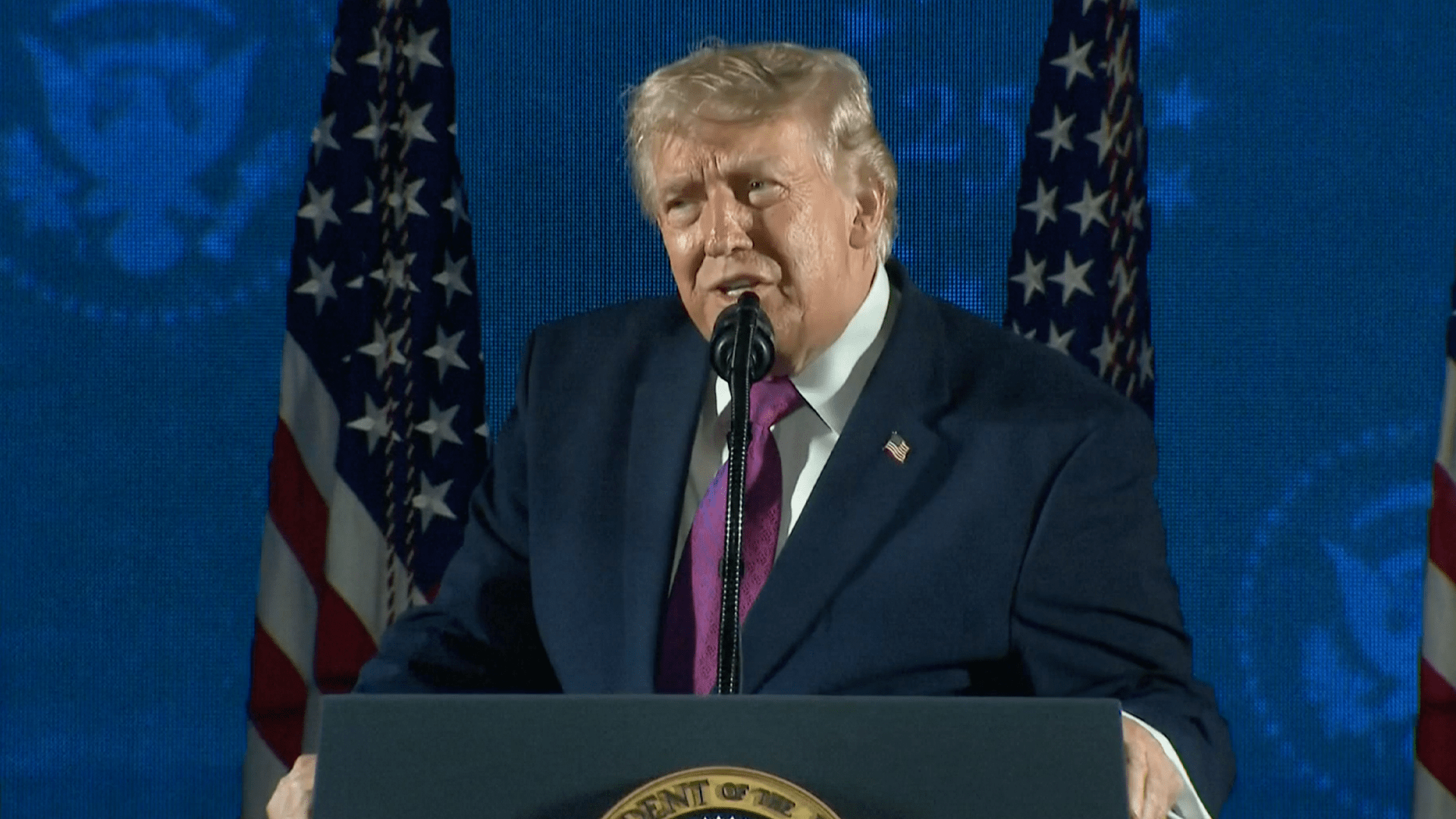 Trump calls communism a ‘mortal threat’ at US 250th birthday event