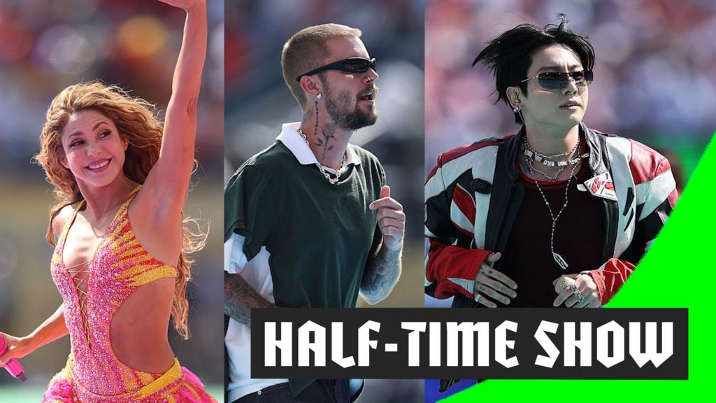 Stars shine at the World Cup final half-time show