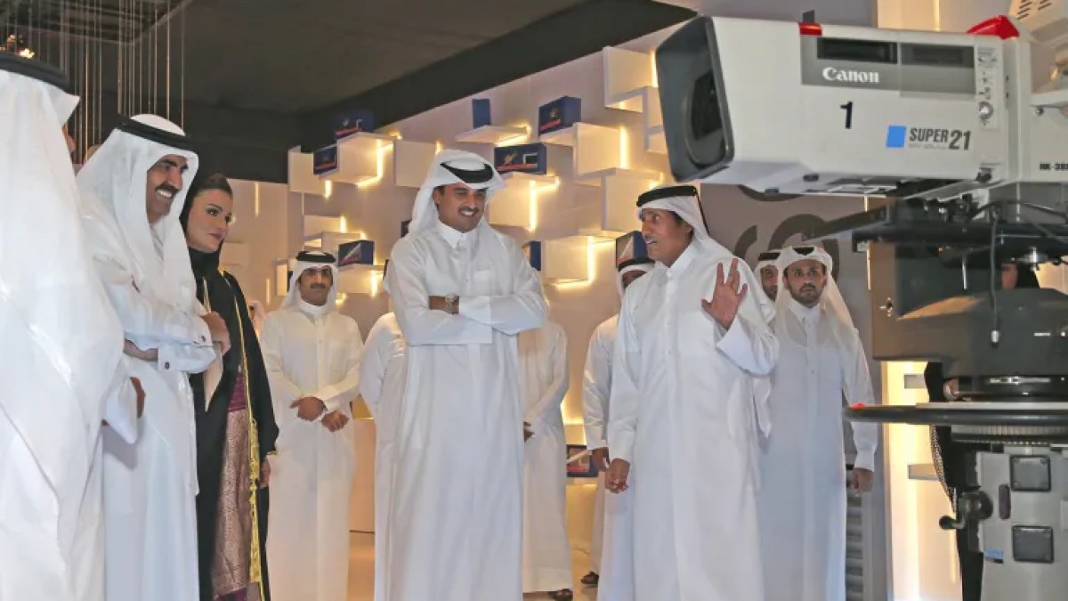 Sheikh Hamad bin Khalifa Al Thani and Al Jazeera