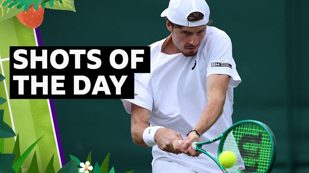 'How good was that?' - best shots from Wimbledon day two