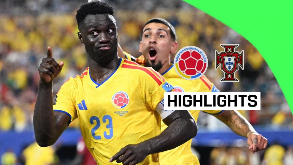 Colombia denied late winner in enthralling draw with Portugal
