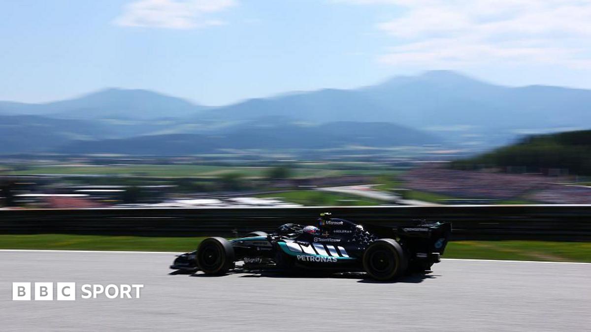 Antonelli leads Russell in Austrian first practice