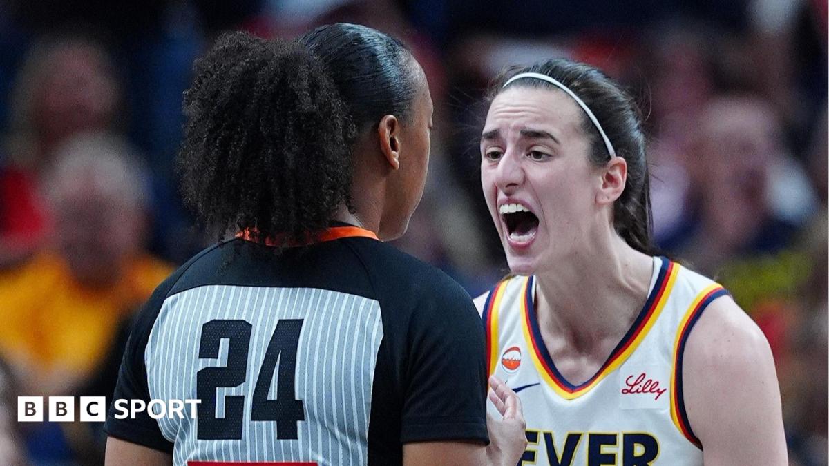 Clark yells in referee's face as decisions go against her side