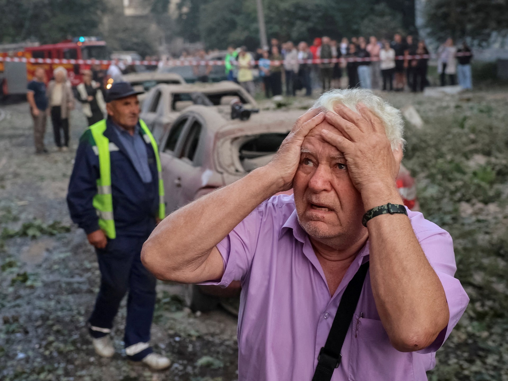Photos: Zelenskyy urges ‘protection of life’ amid deadly Russian attacks