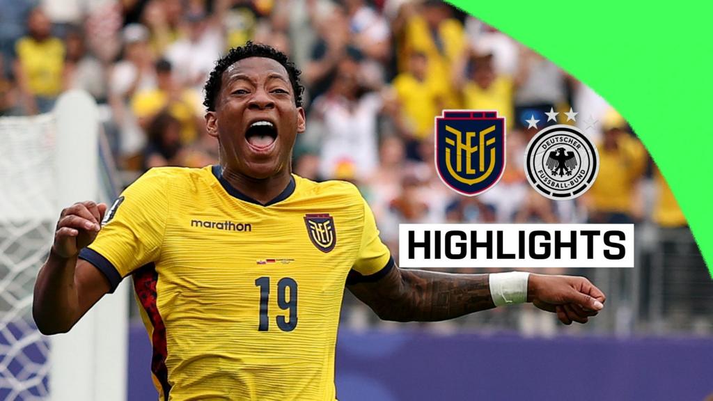 Ecuador stun Germany to qualify for knockout stages