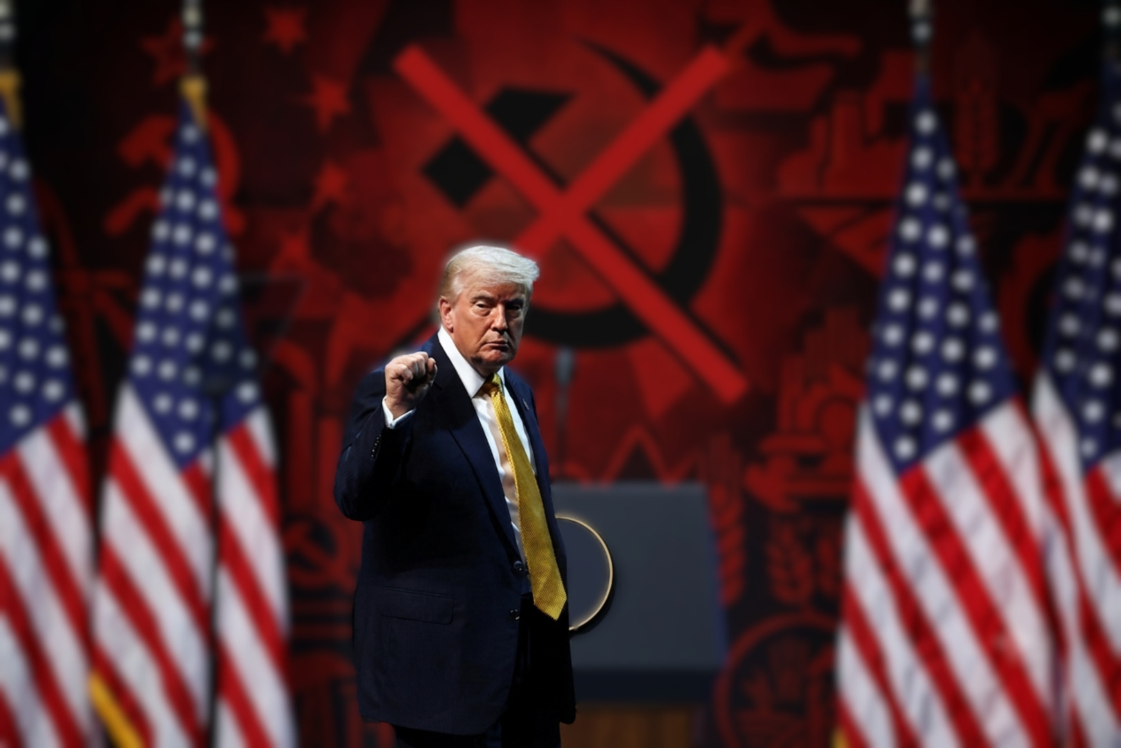 What’s with Trump’s sudden fixation on communism?