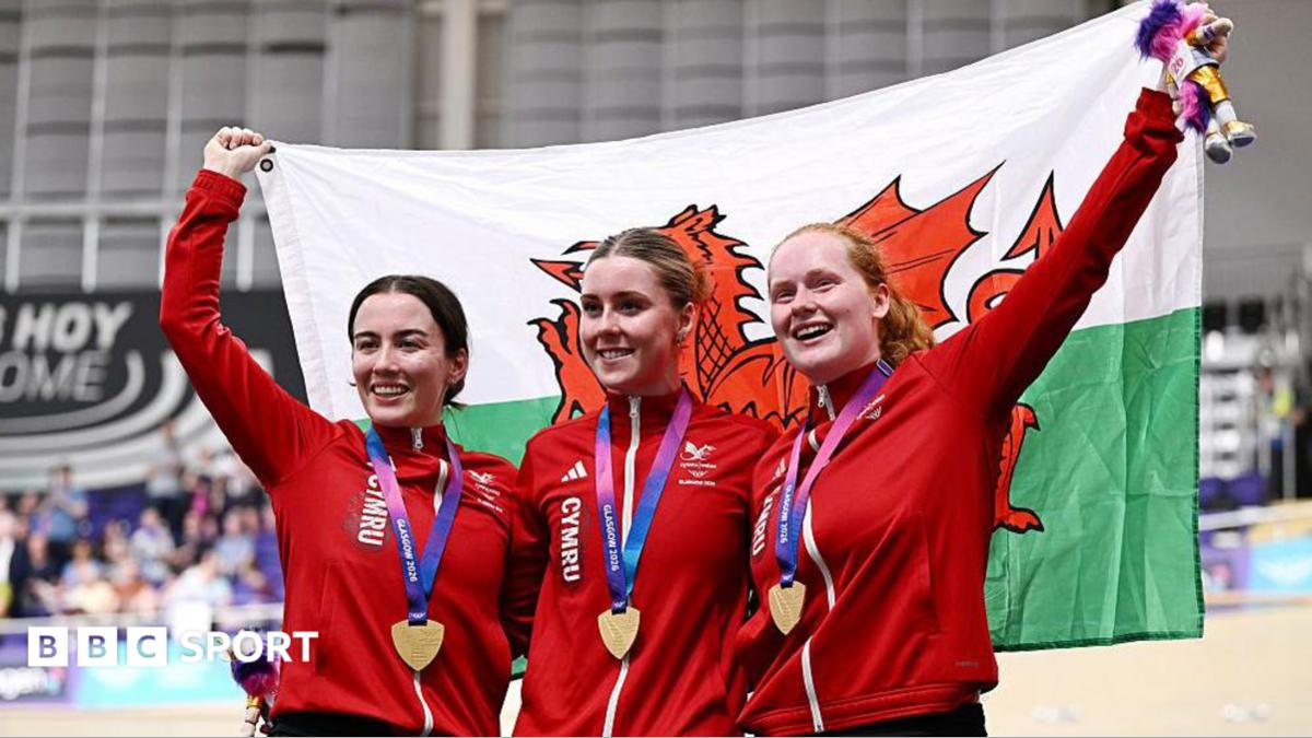Opening night cycling joy for Wales in Velodrome