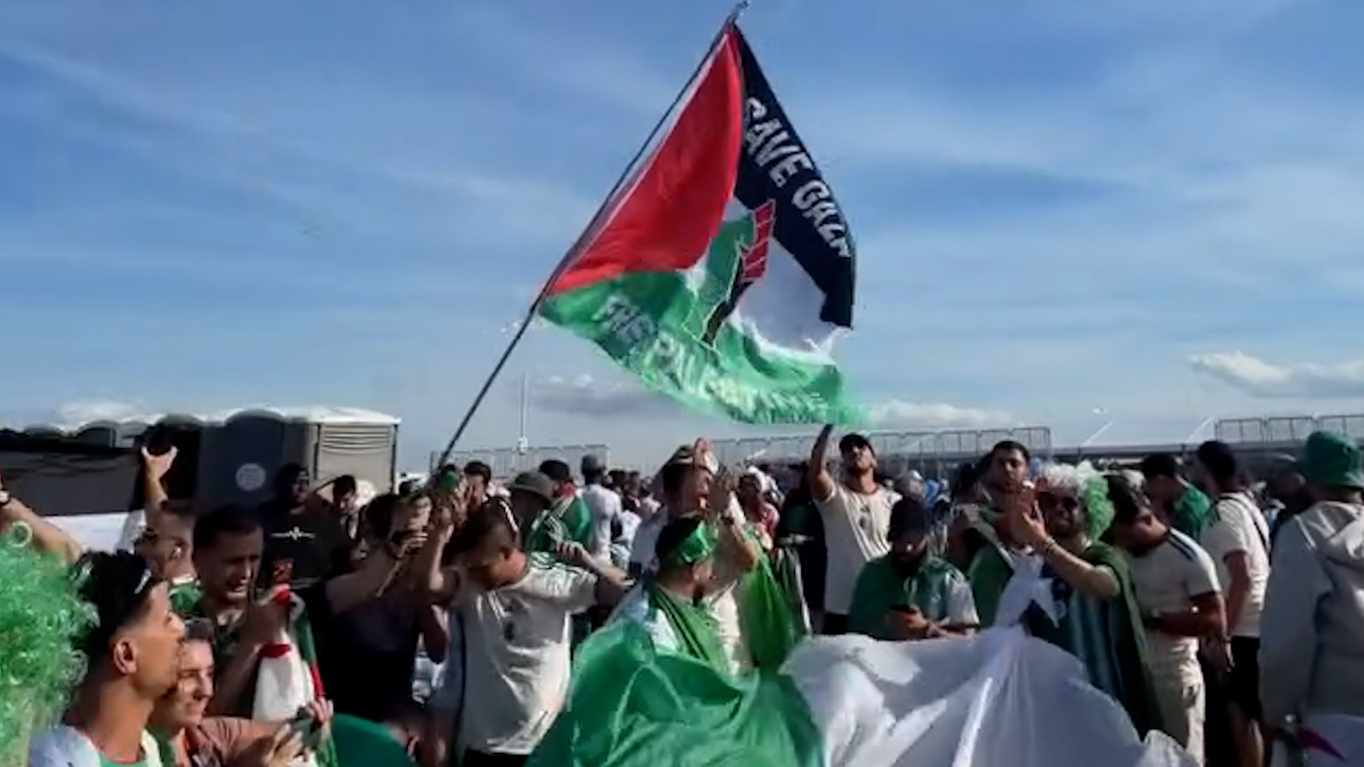 Pro-Palestine solidarity on display at the 2026 World Cup