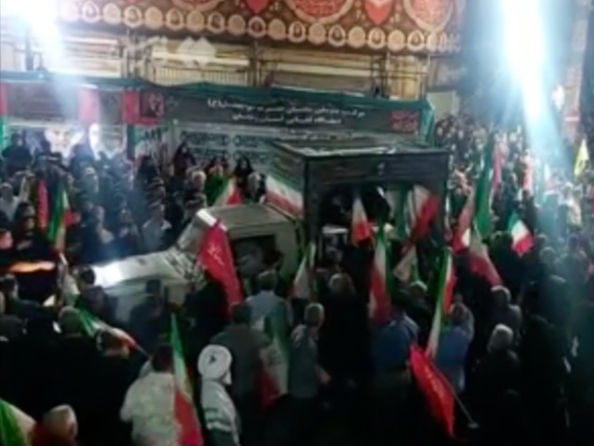 Iran holds funeral for Revolutionary Guard members reportedly killed in US