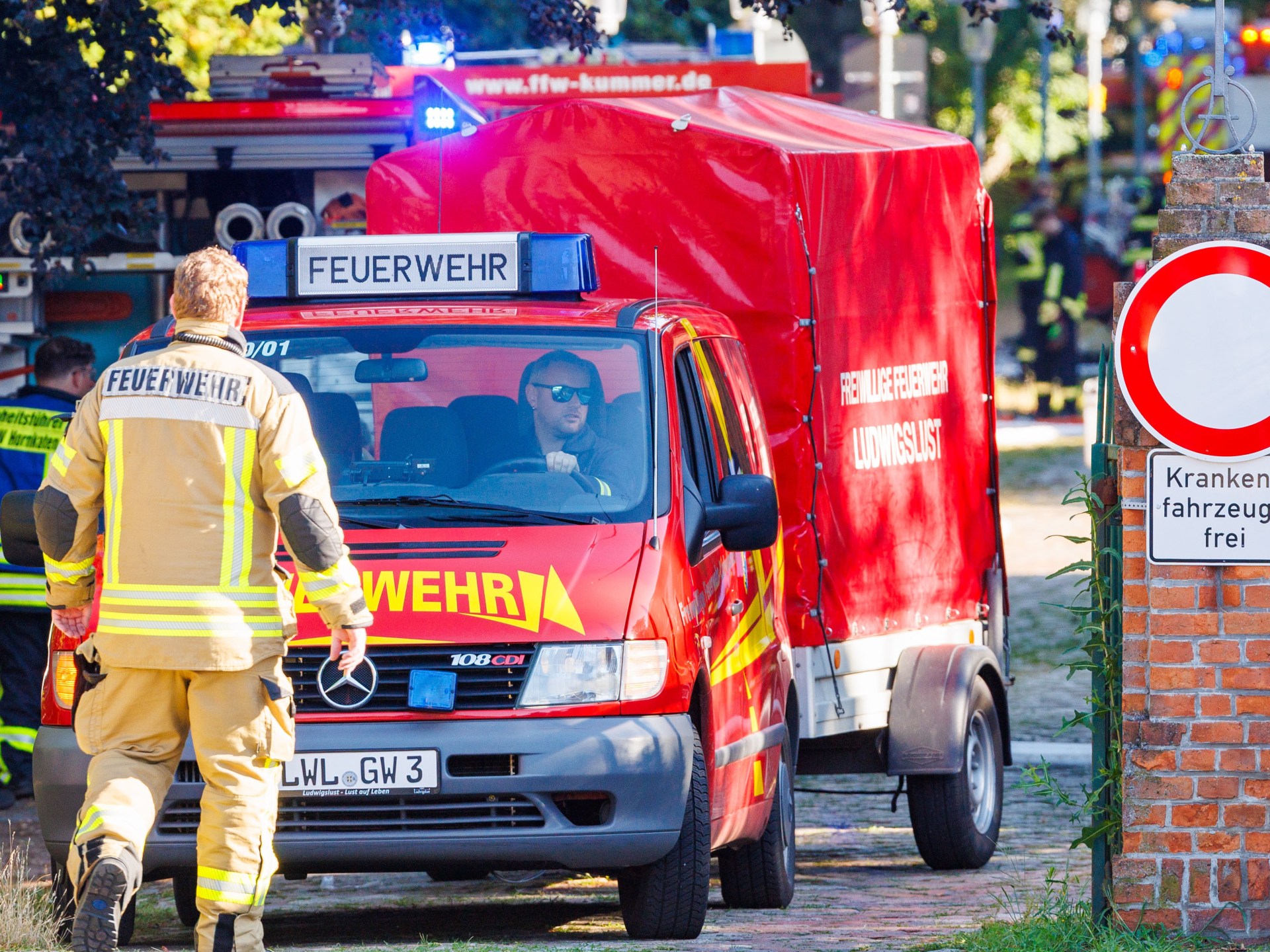 Two reported killed, dozens hurt in hospital fire in Germany
