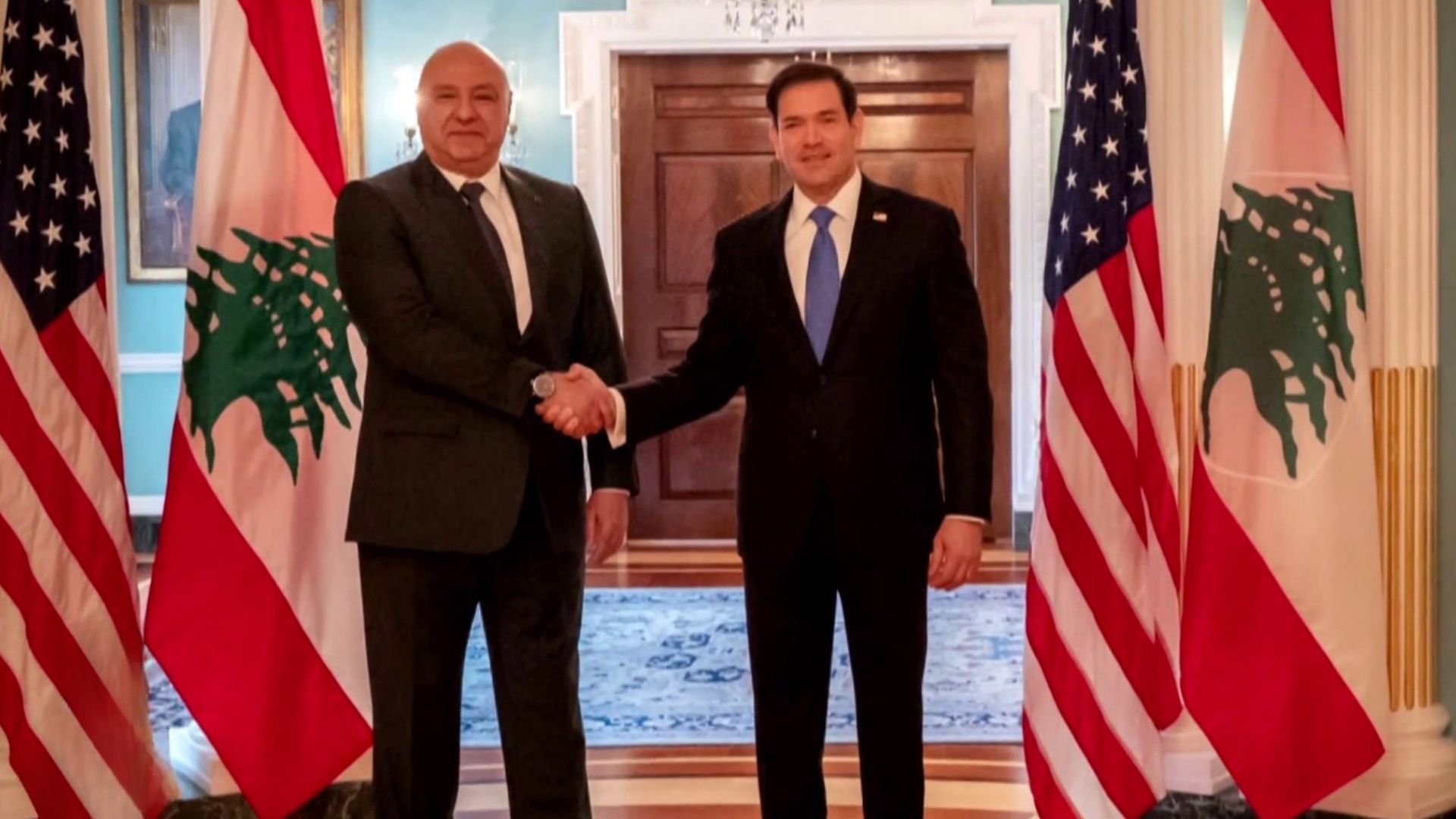Lebanese president set to meet Trump as Beirut seeks Israeli withdrawal