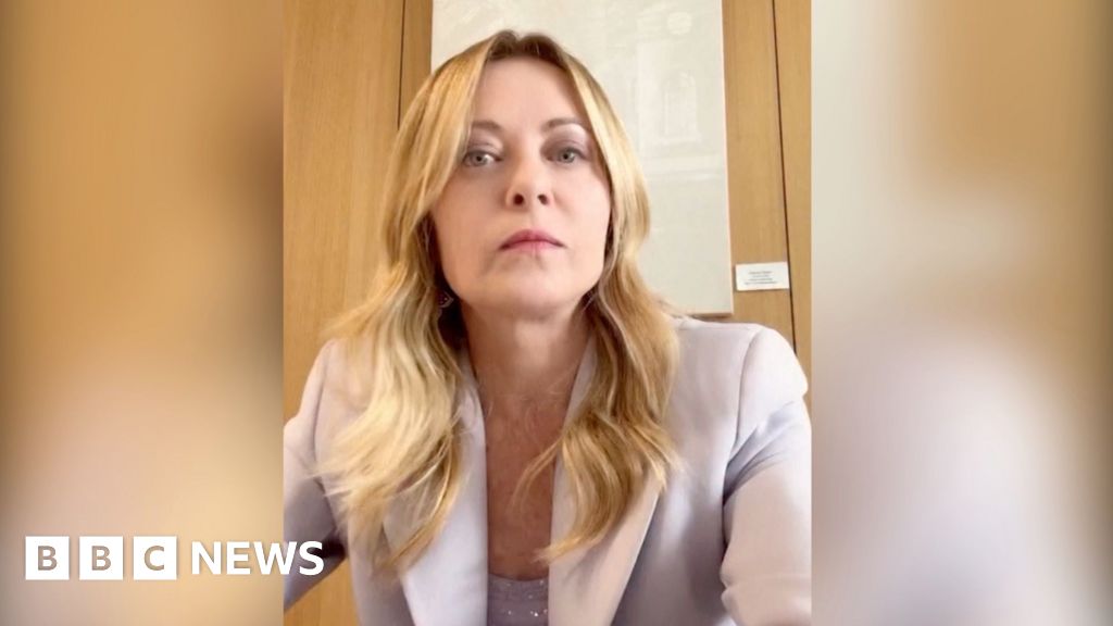 Italy's Meloni says Trump 'made up' story that she 'begged' him for photo at G7