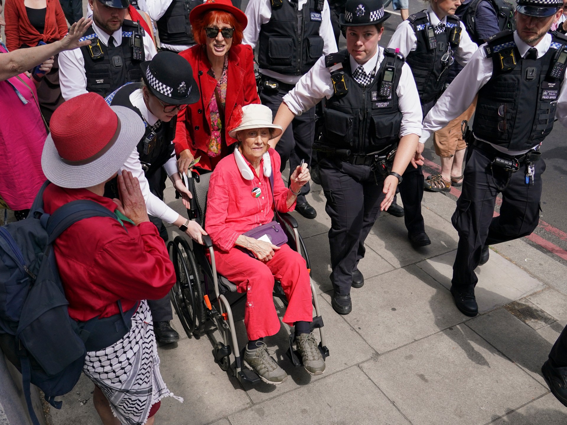 Police arrest dozens at London rally supporting Palestine Action
