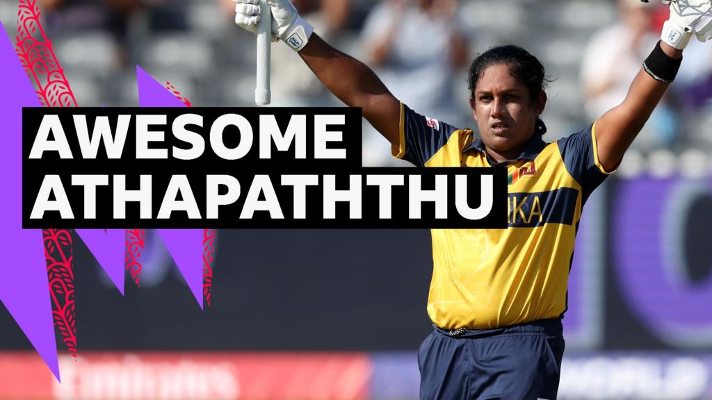 'Dominant' Athapaththu hits tournament-best 106 for Sri Lanka