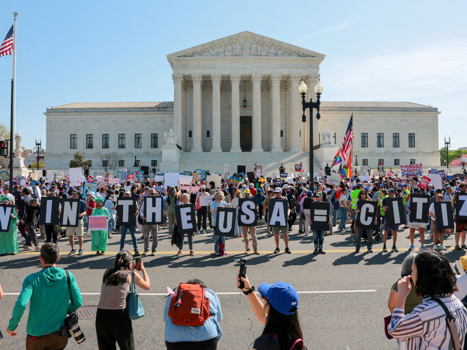 Trump to ask US Supreme Court for new hearing on birthright citizenship