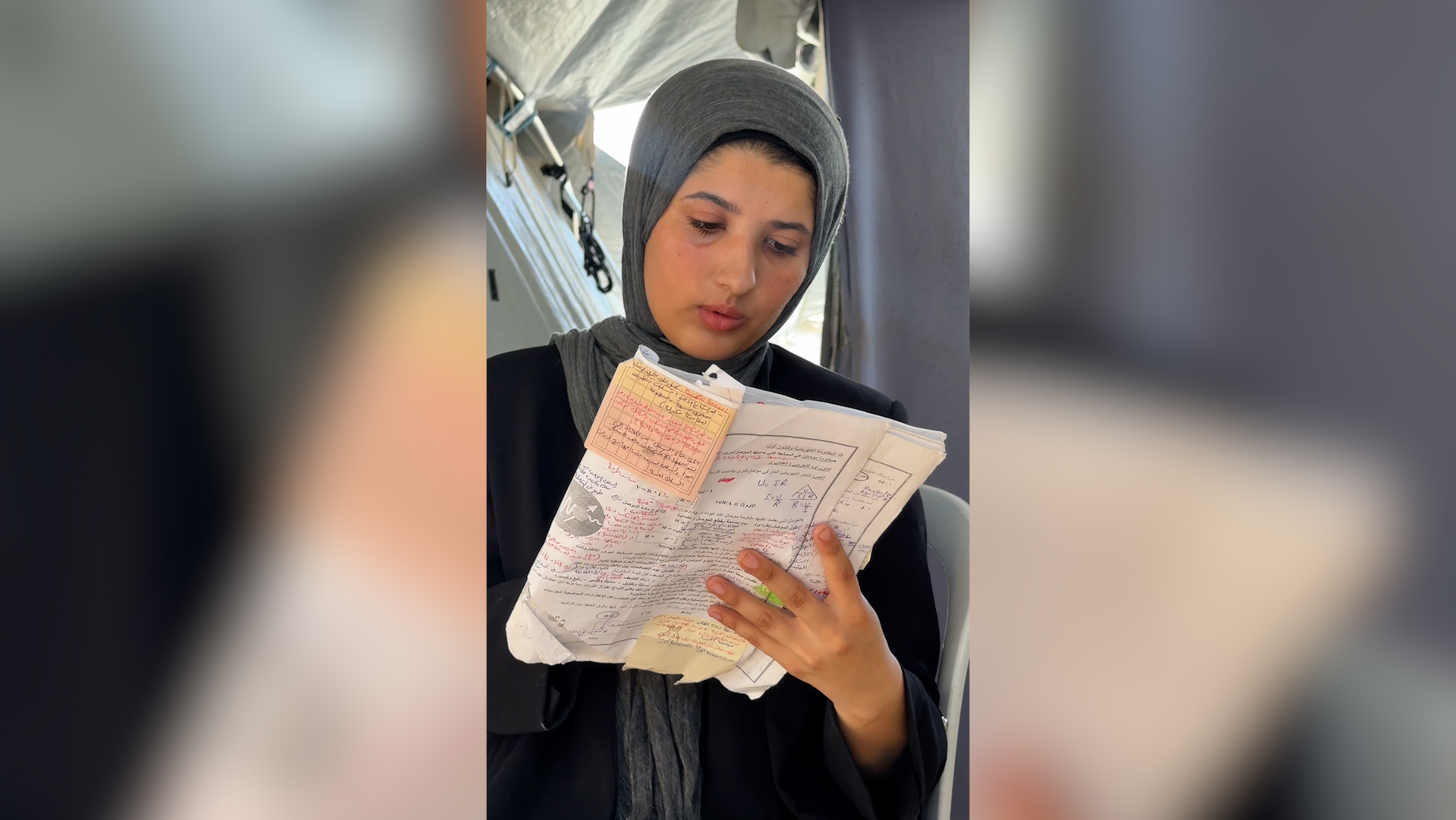 Gaza high school student’s fight for a future