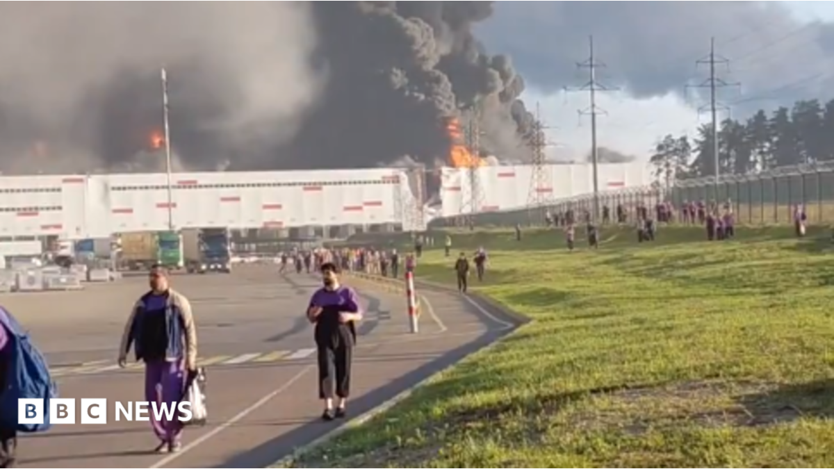 Russian online retail warehouses hit by deadly Ukrainian strikes