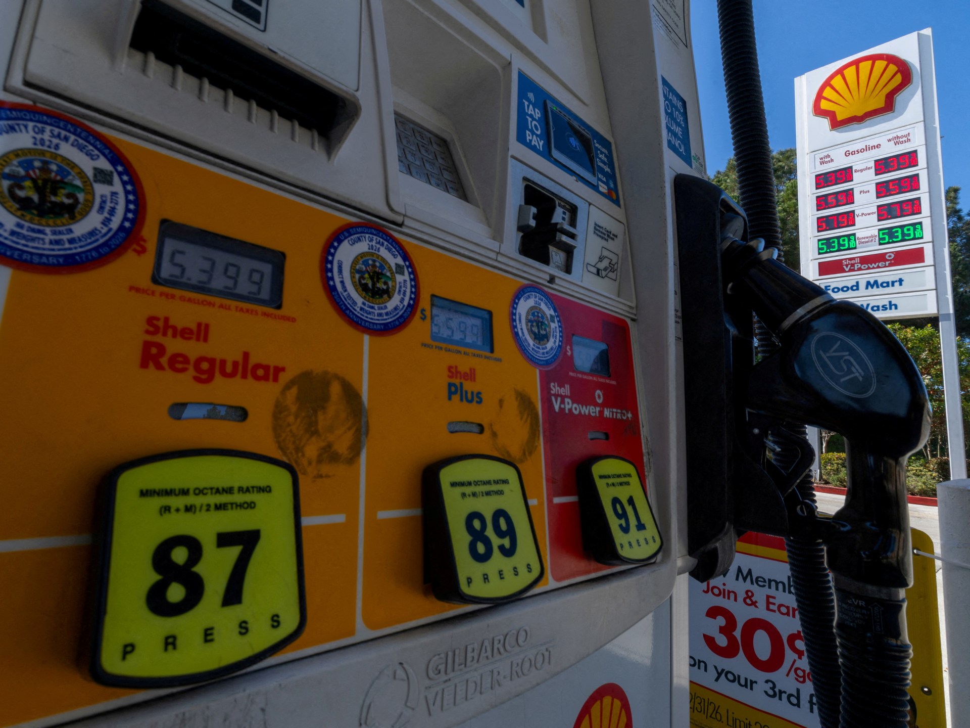 US petrol prices ease despite ongoing uncertainties with Iran