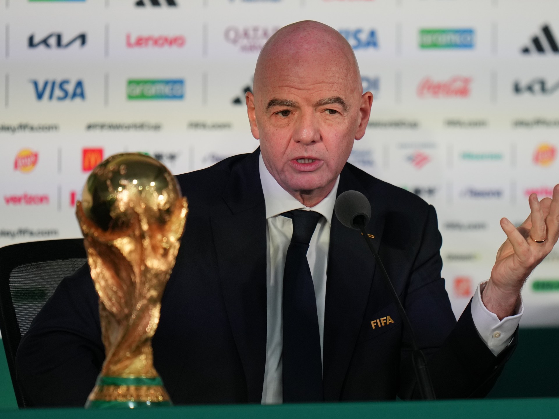 Infantino sets deadline for FIFA offer in Kushner-backed World Cup plan