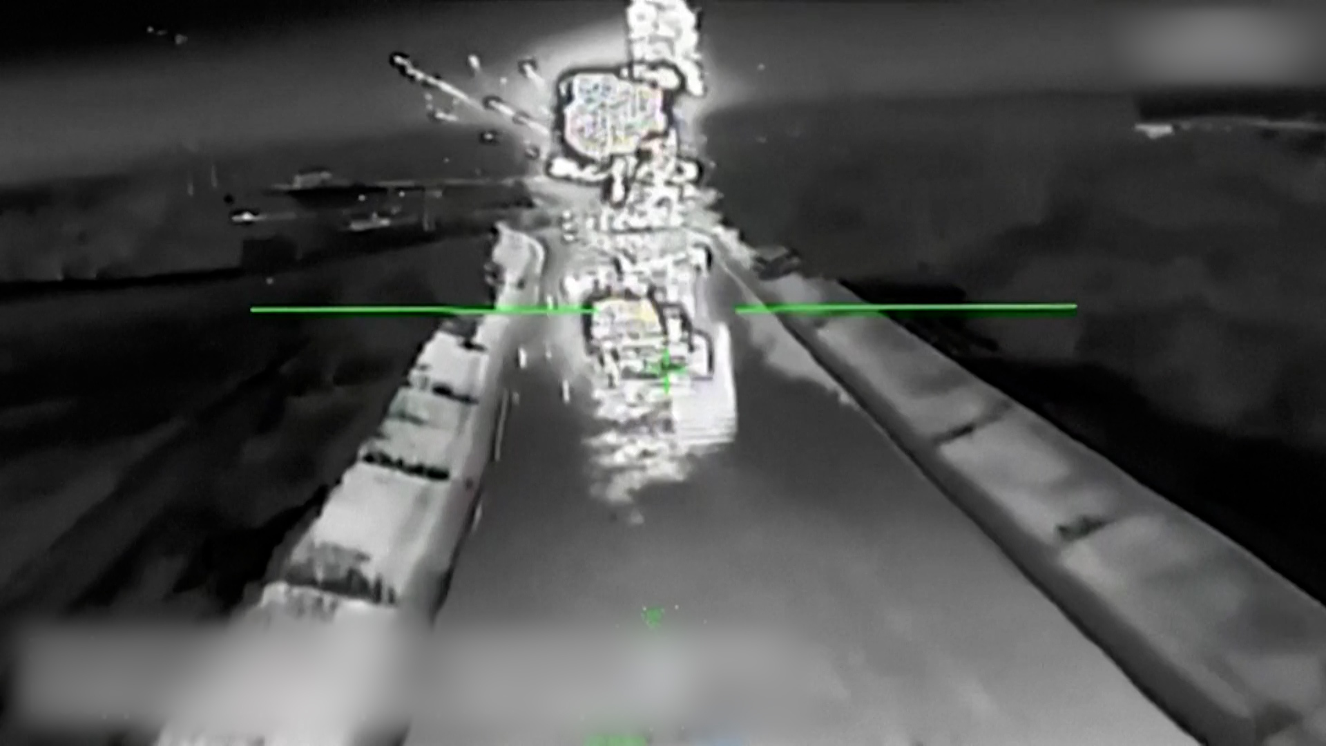 Ukraine strikes strategic Russian bridge in Crimea
