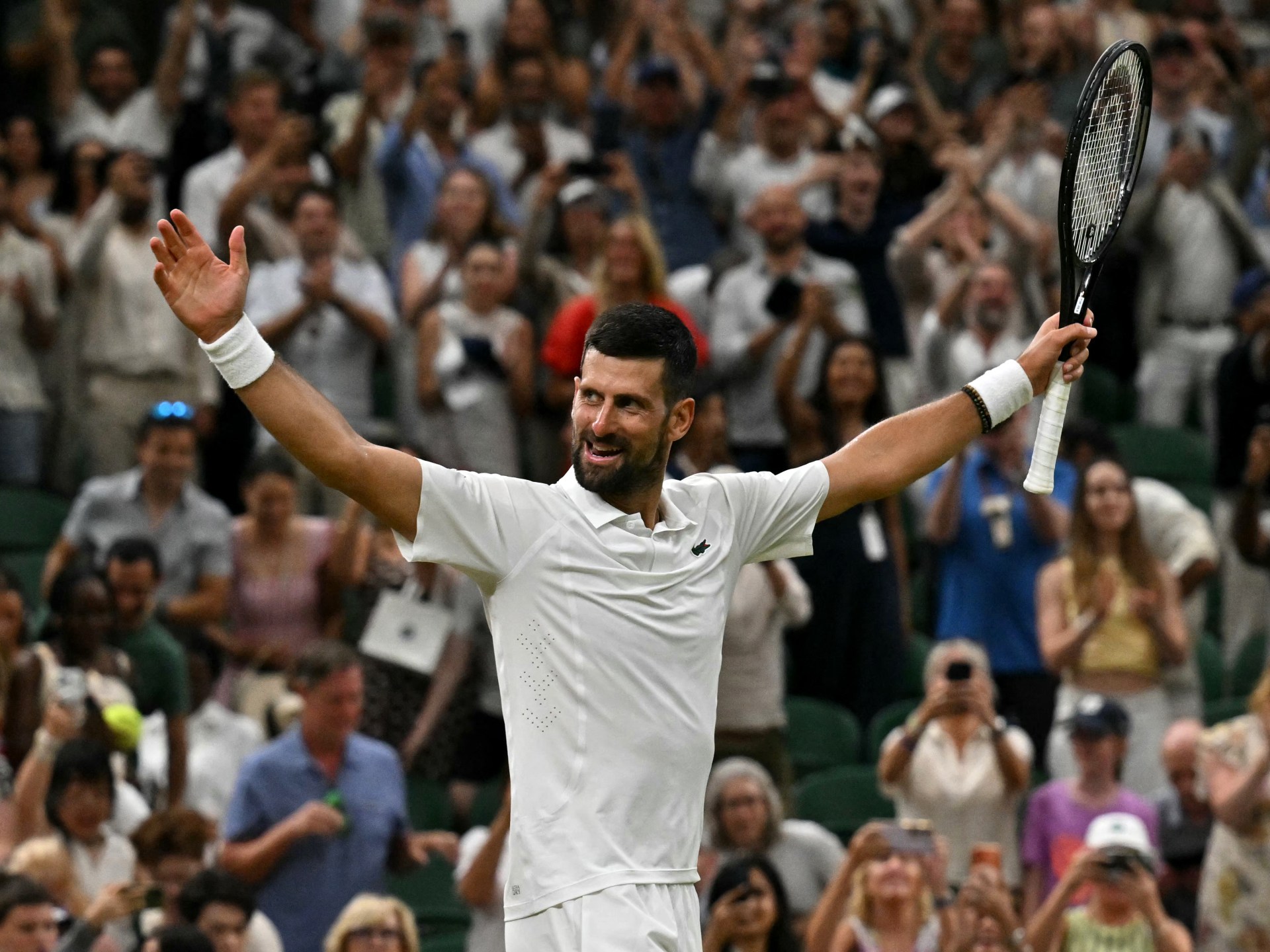 Djokovic wins five-hour epic to earn Sinner showdown at Wimbledon