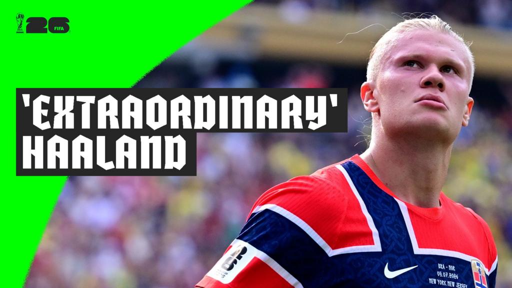 Haaland double fires Norway into World Cup quarter-finals
