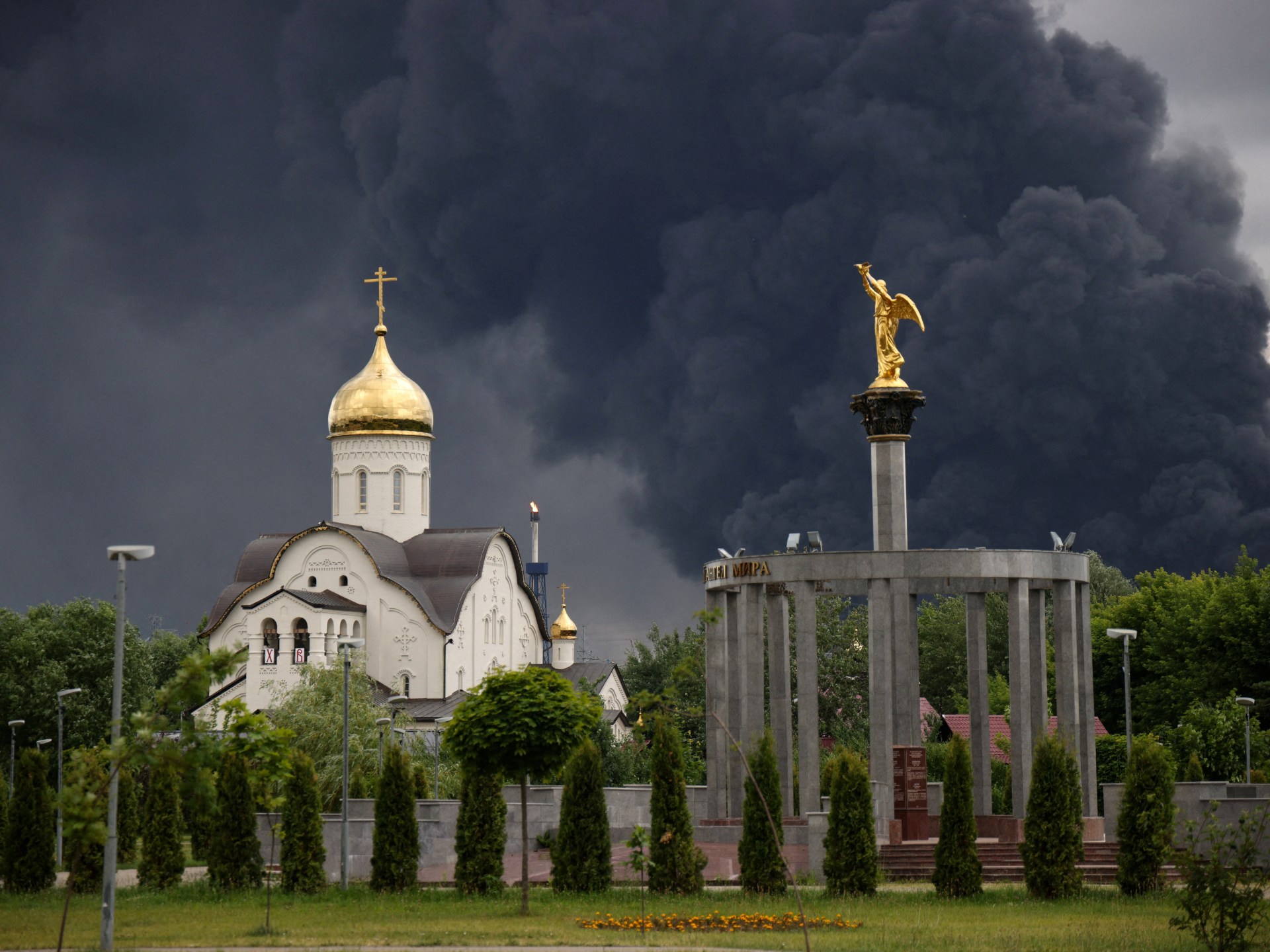 Russia reports downing 660 Ukrainian drones, denies seeking Belarus war aid