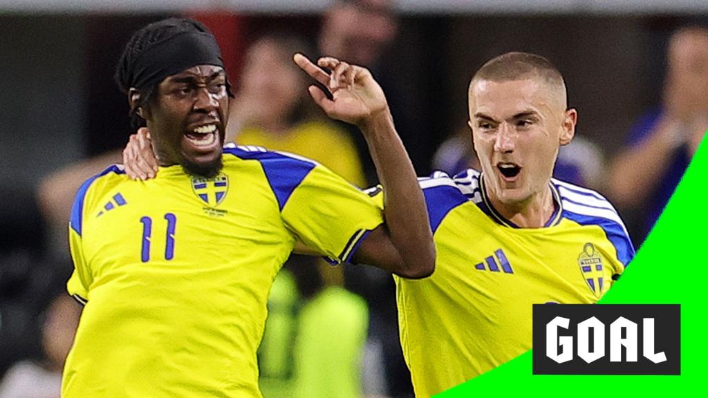 'Oh my word!' - Elanga 'stunner' draws Sweden level