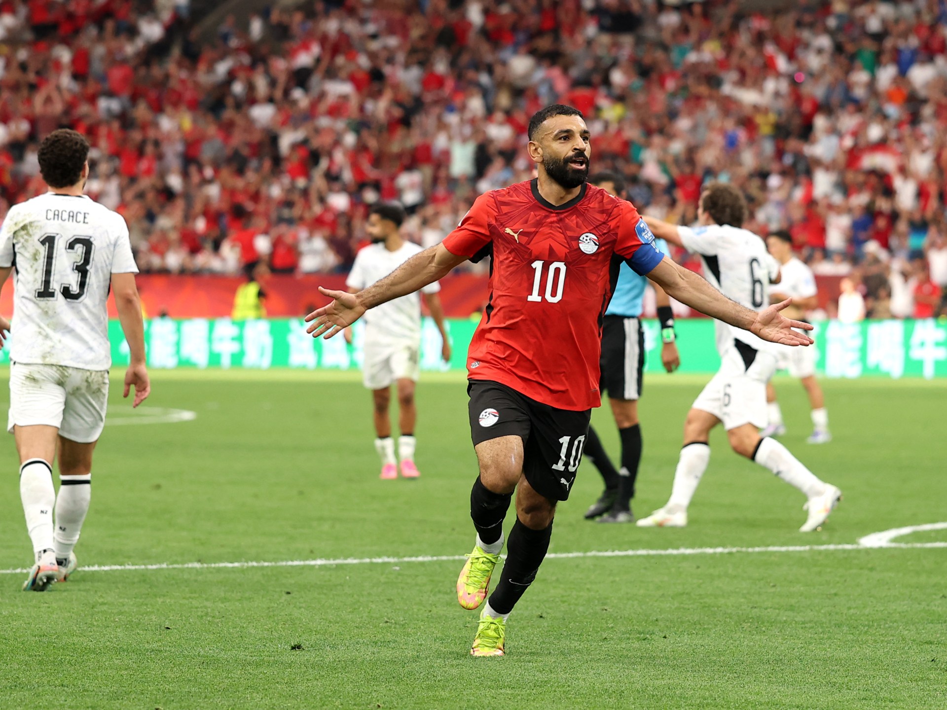 Salah scores as Egypt beat New Zealand 3-1 for first World Cup win