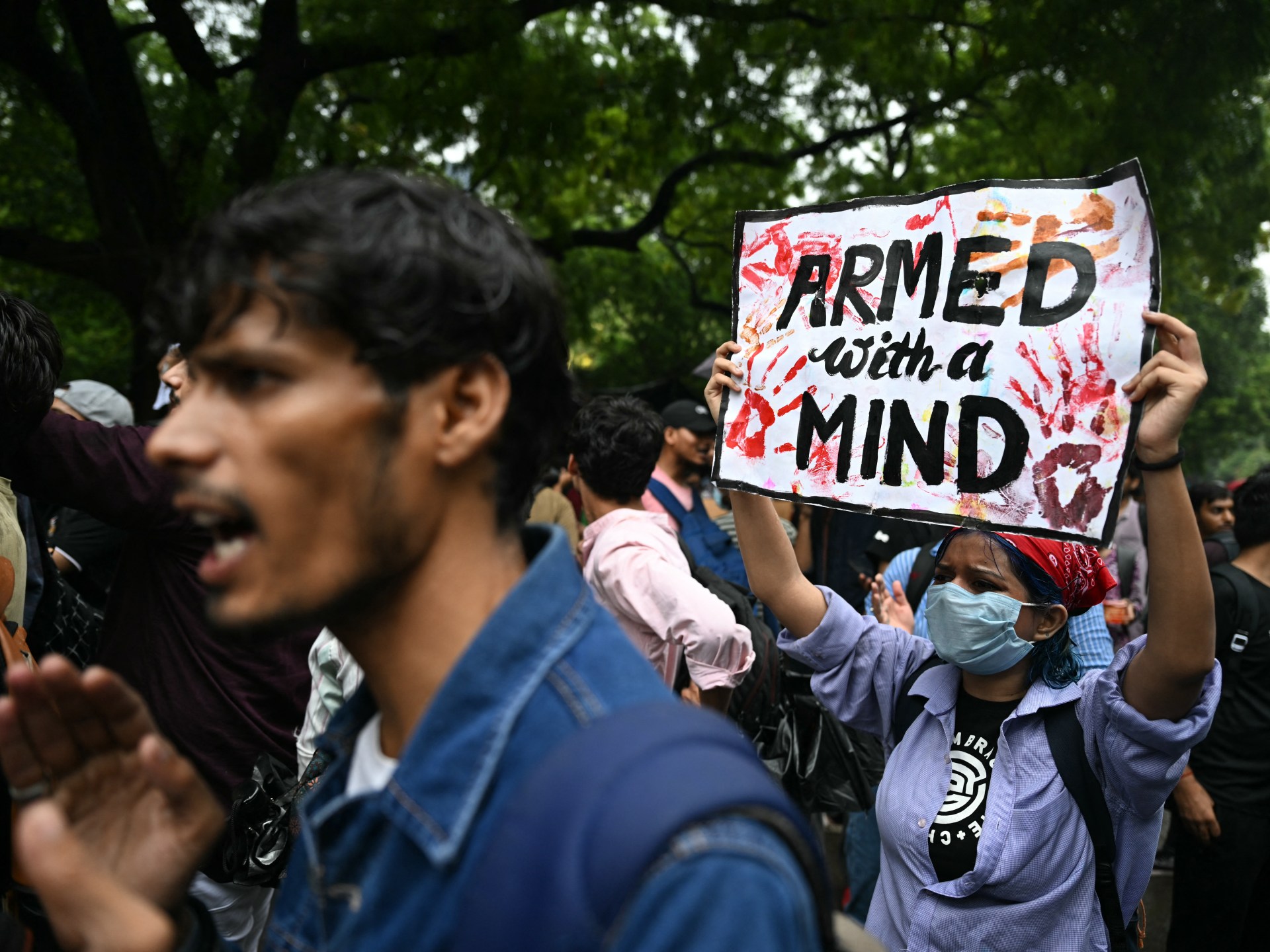 India opposition leader Gandhi freed after detention at student-led protest