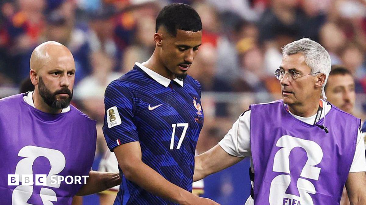 Arsenal to assess Saliba back injury with surgery an option
