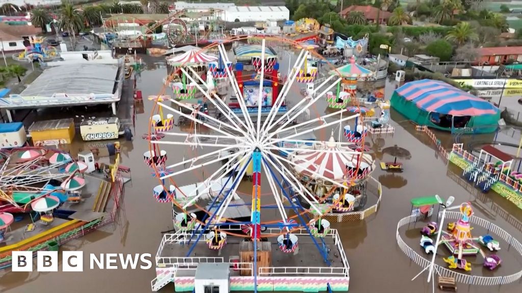 Watch: Flooded towns and evacuations as Chile hit by heavy rain