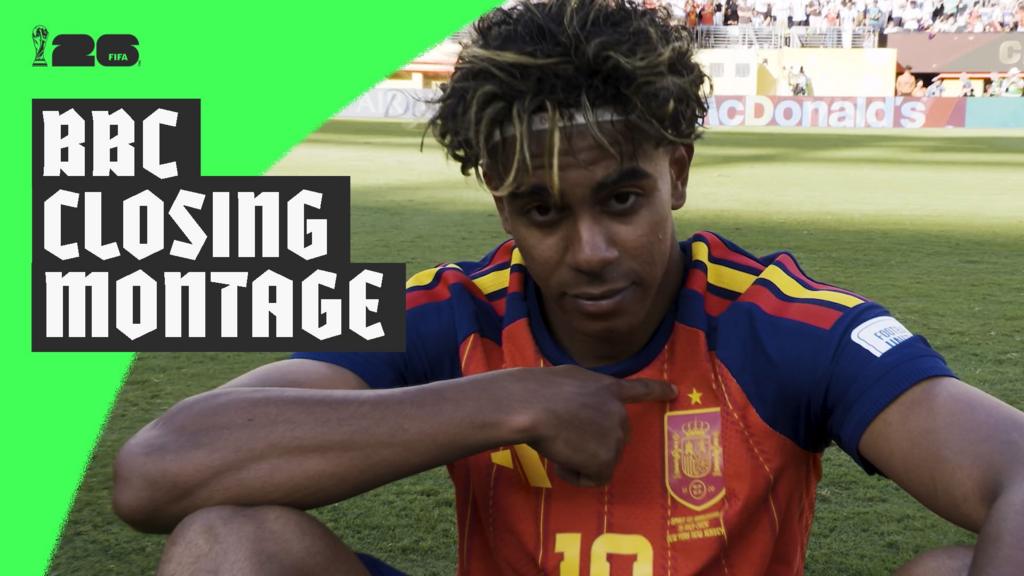 Watch the BBC's closing World Cup montage