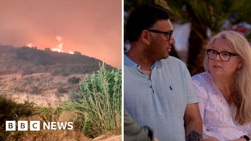 'We escaped Spanish wildfire, but our friends lost their lives'