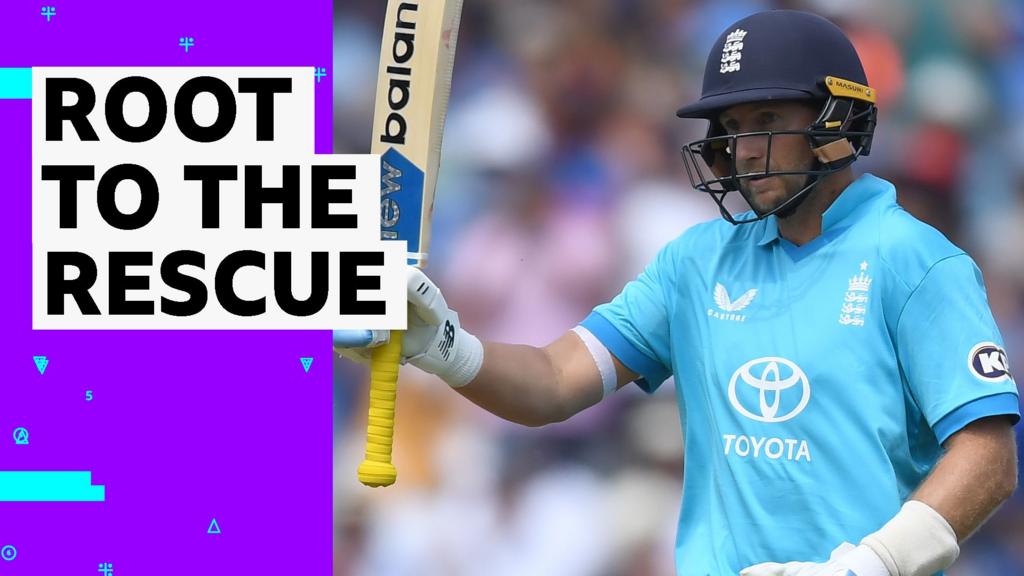 Root's run a ball 76 gets England up to 258